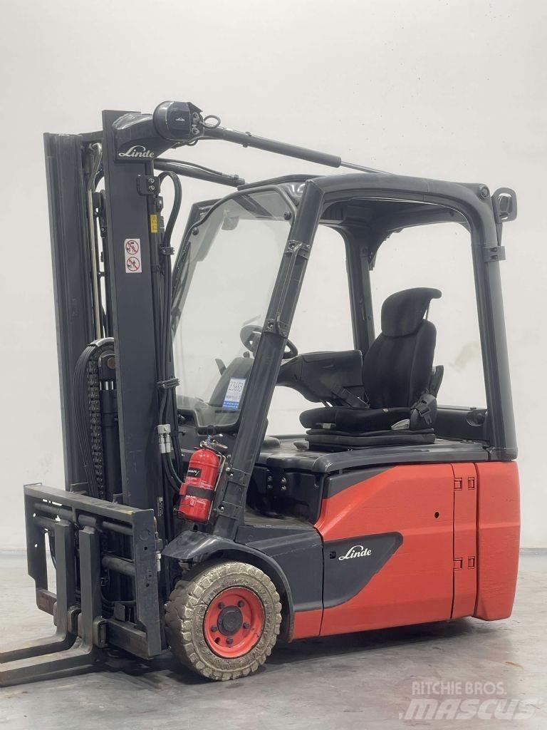 Linde E16L-02-386 Elektrikli forkliftler