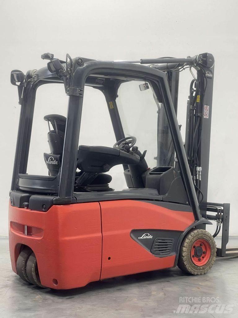 Linde E16L-02-386 Elektrikli forkliftler