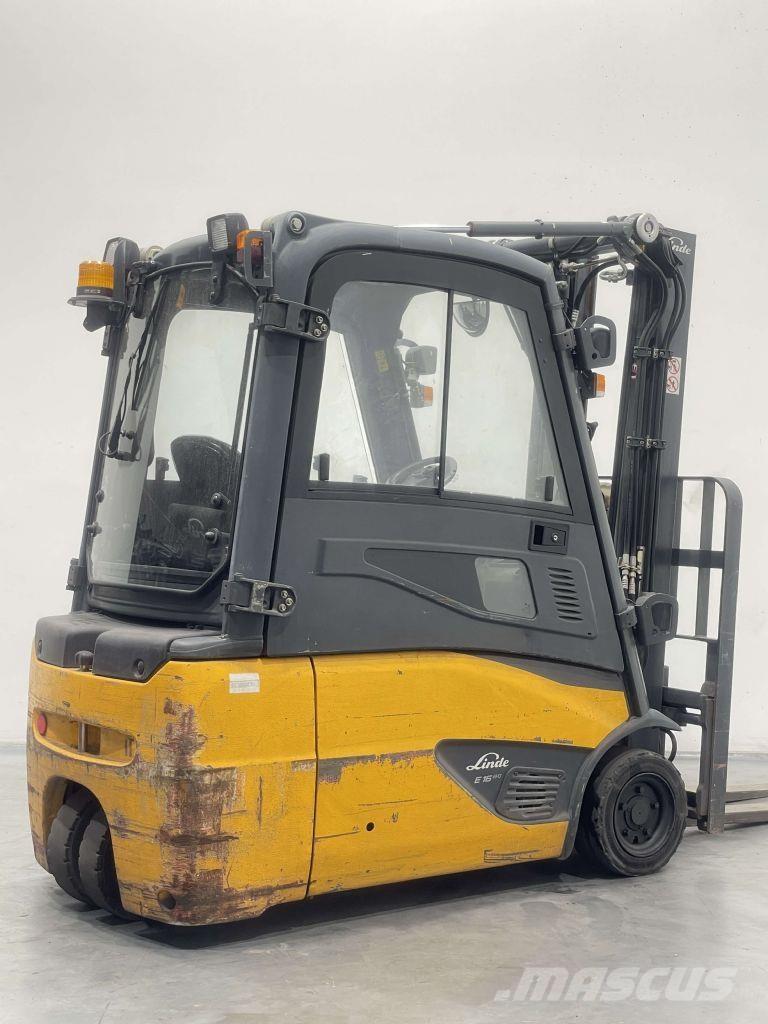 Linde E16L-02-386 Elektrikli forkliftler