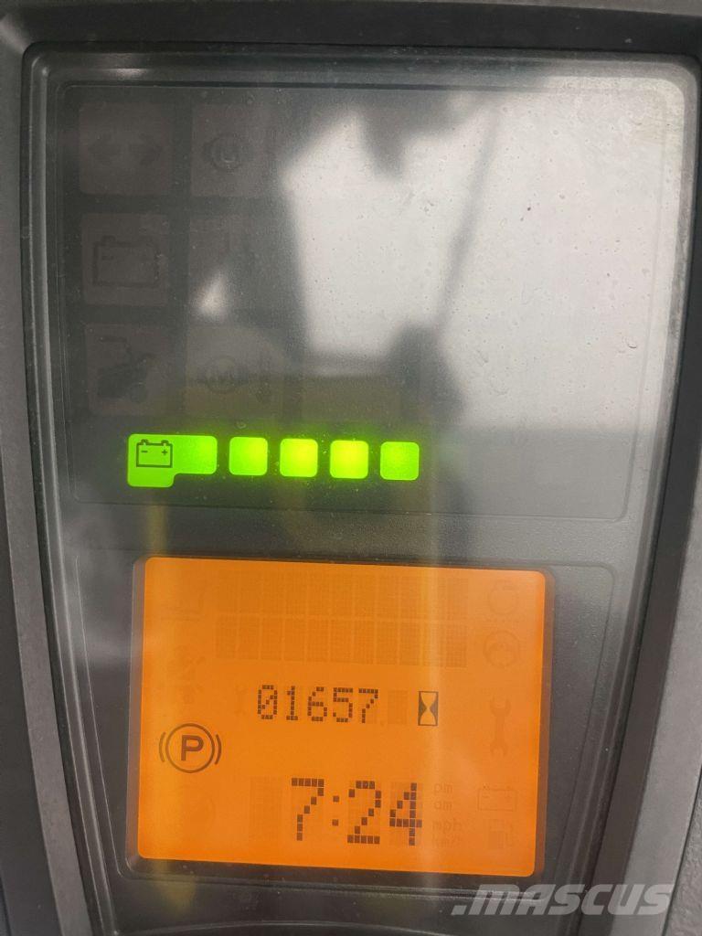 Linde E16L-02-386 Elektrikli forkliftler
