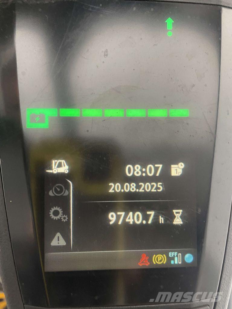 Linde E16L-02-386 Elektrikli forkliftler