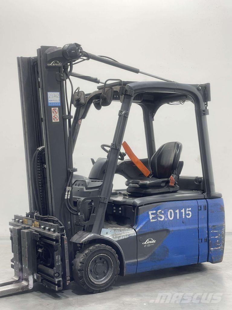 Linde E16L-02-386 Elektrikli forkliftler
