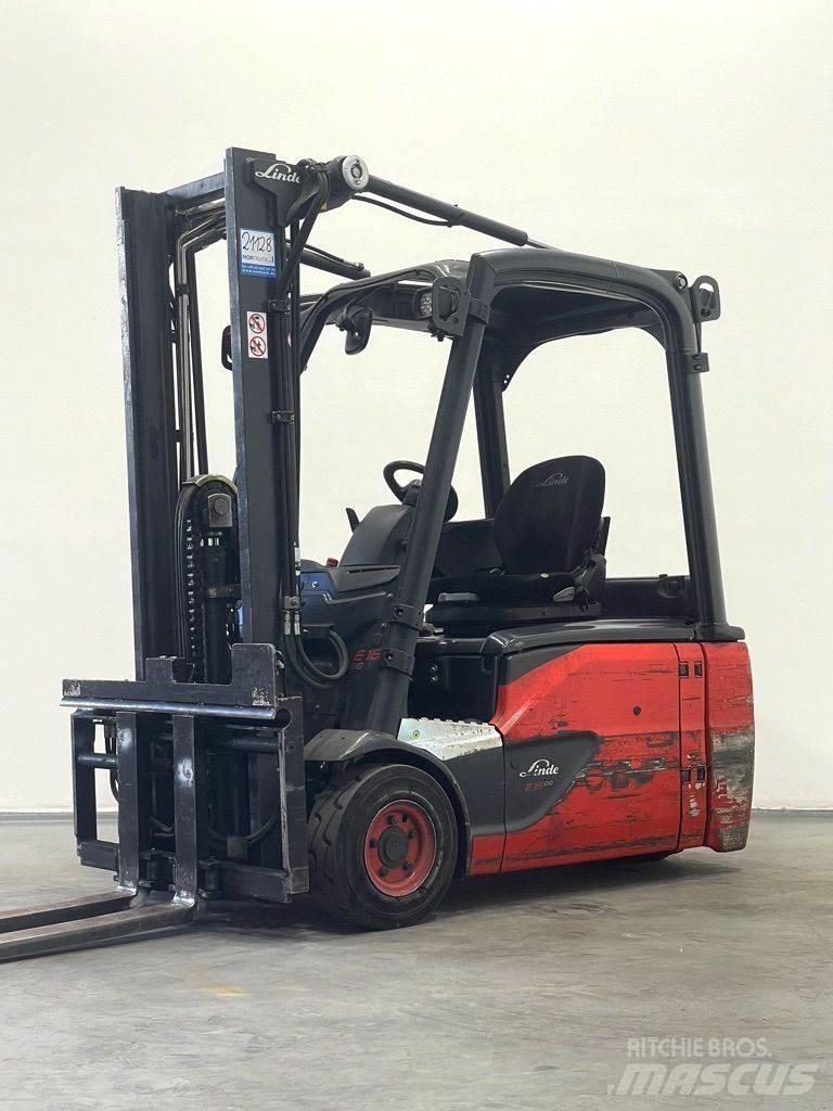 Linde E16L-386-EVO Elektrikli forkliftler