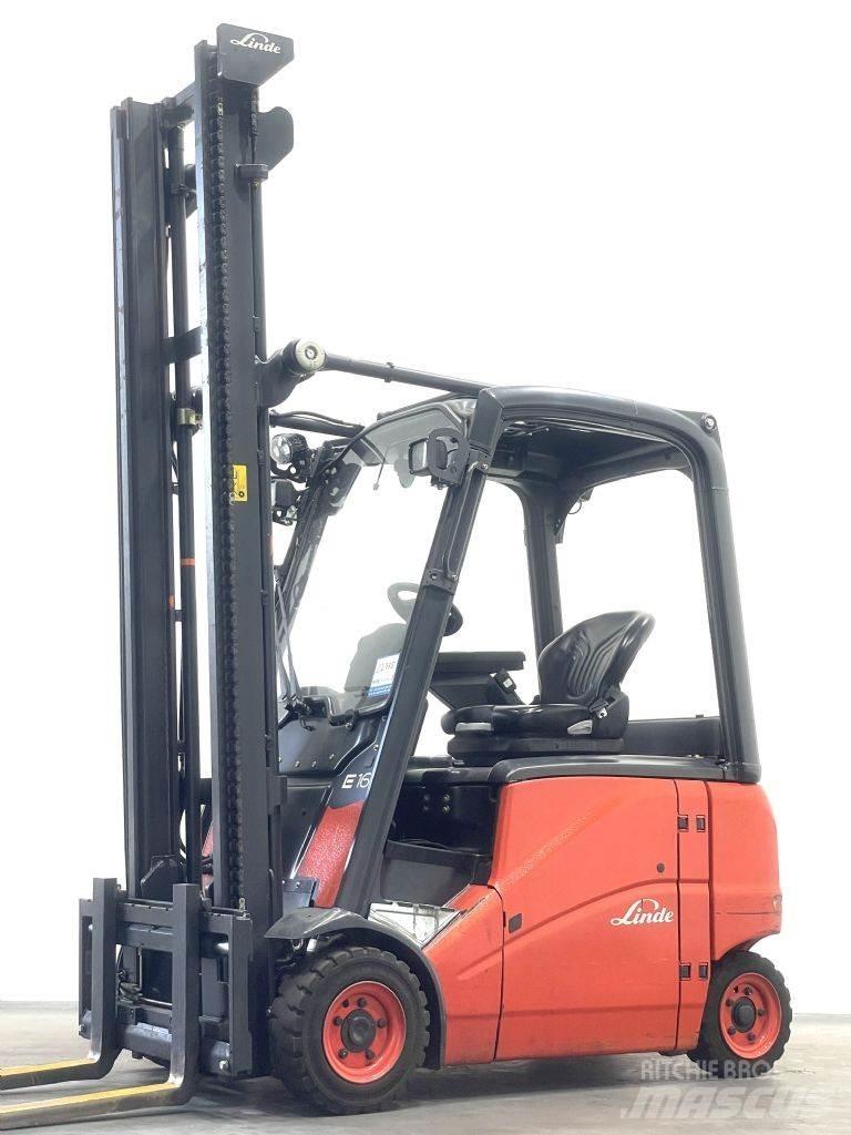 Linde E16PH-01 Elektrikli forkliftler