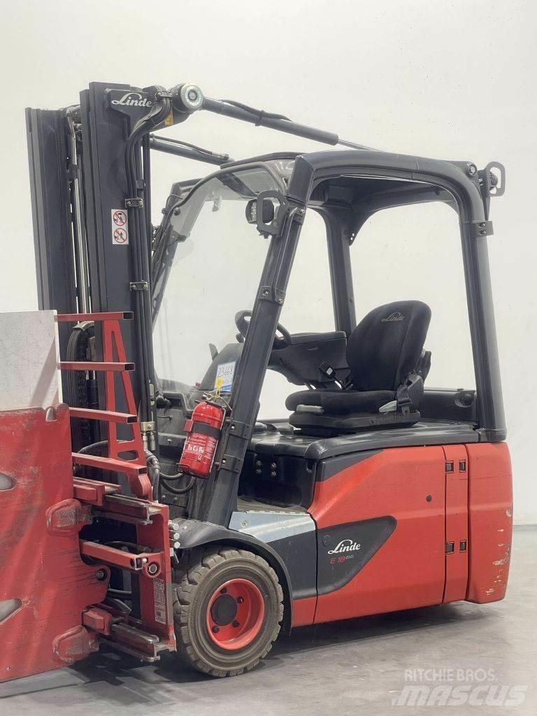 Linde E18-02-386 Elektrikli forkliftler