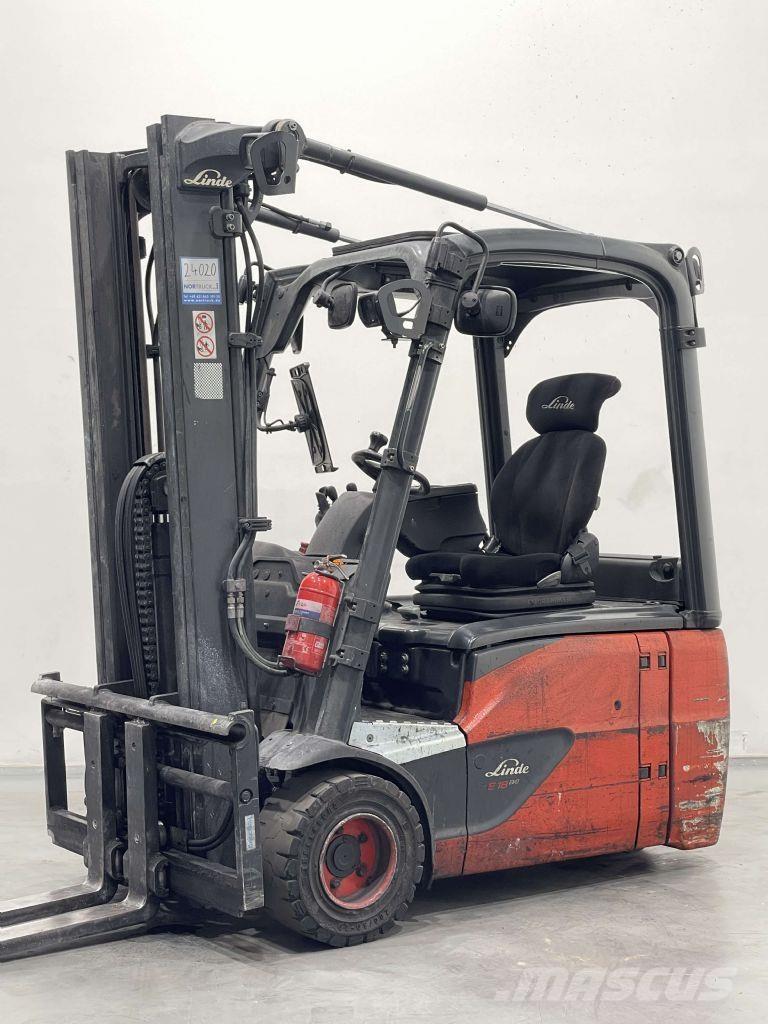 Linde E18-02-386 Elektrikli forkliftler