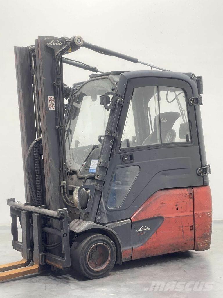 Linde E18-386 Elektrikli forkliftler