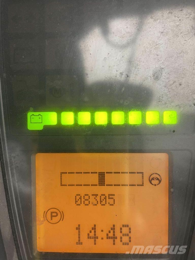 Linde E18-386 Elektrikli forkliftler
