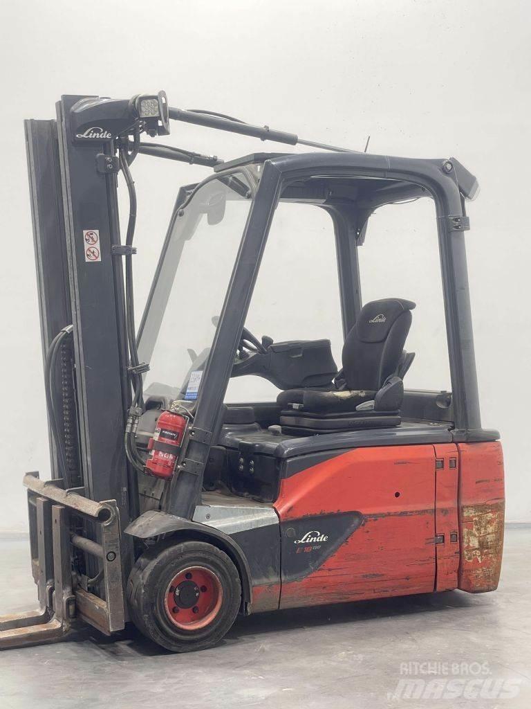 Linde E18L-02-386 Elektrikli forkliftler