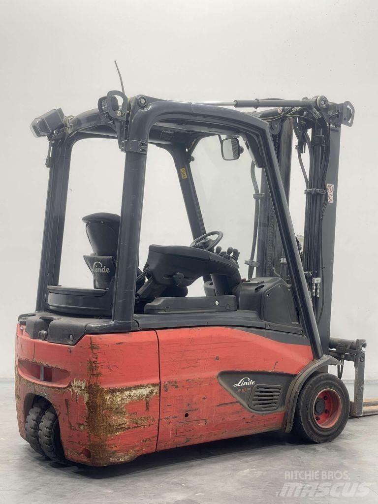 Linde E18L-02-386 Elektrikli forkliftler