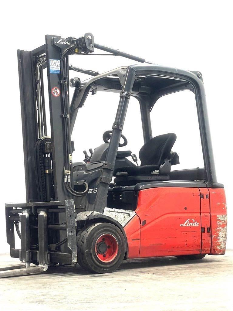 Linde E18L-386 Elektrikli forkliftler