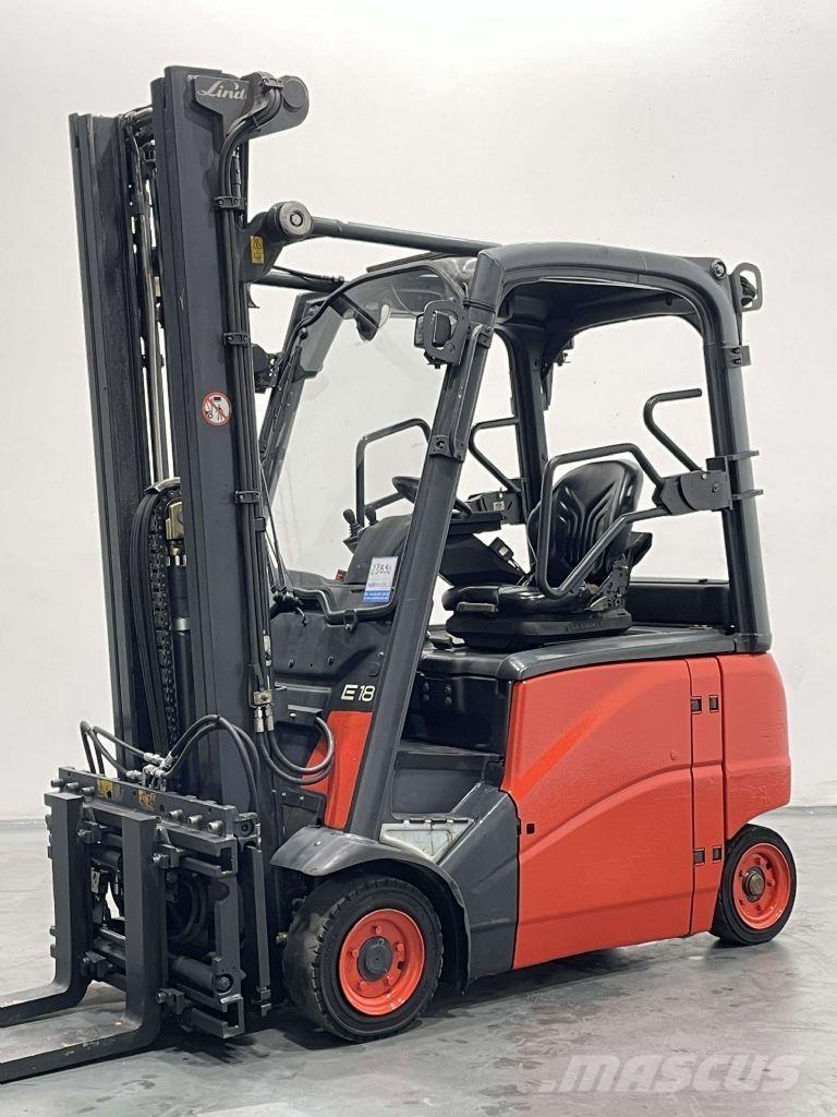 Linde E18PH-01-386 Elektrikli forkliftler
