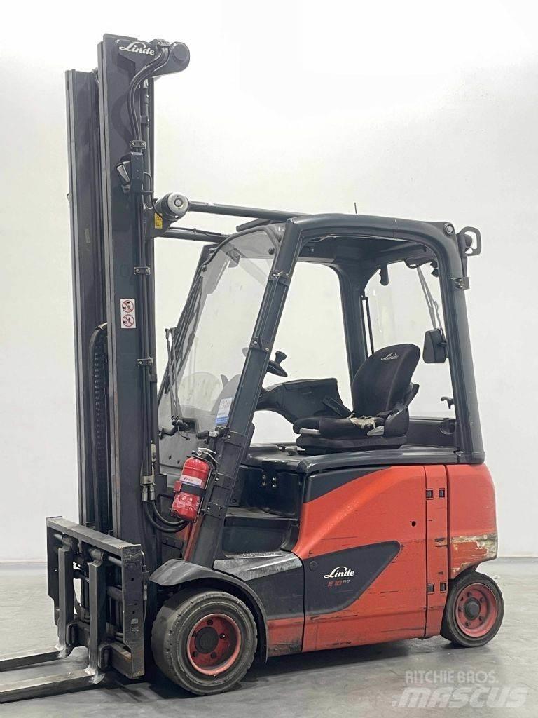 Linde E18PH-386 Elektrikli forkliftler