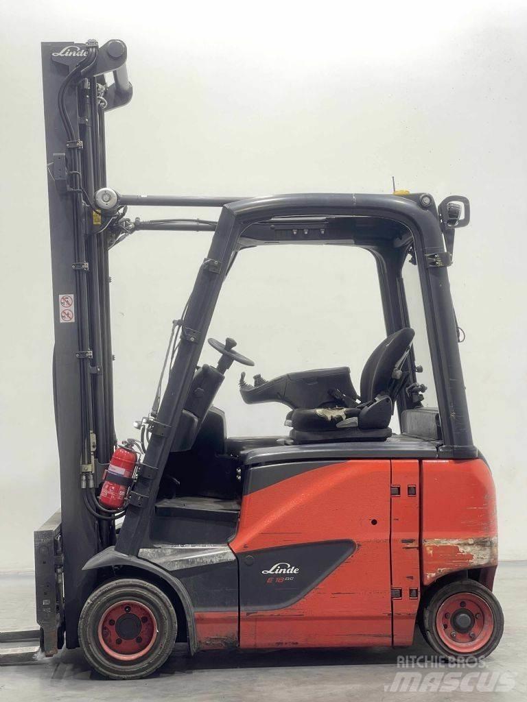 Linde E18PH-386 Elektrikli forkliftler