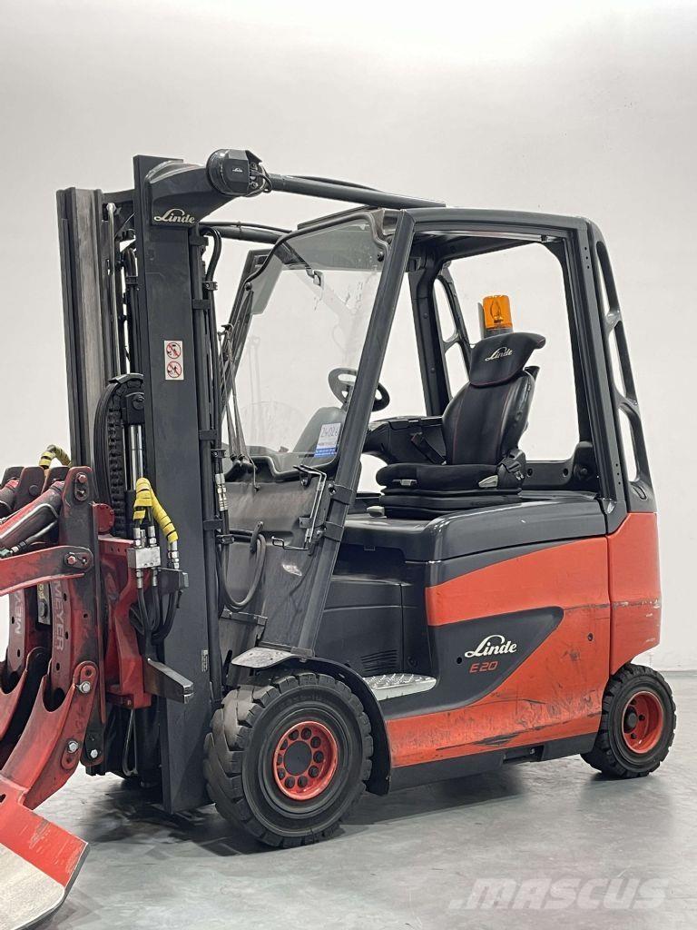 Linde E20-01/600-387 Elektrikli forkliftler