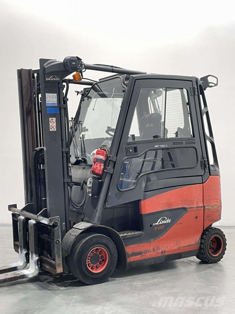 Linde E20-01/600-387 Elektrikli forkliftler