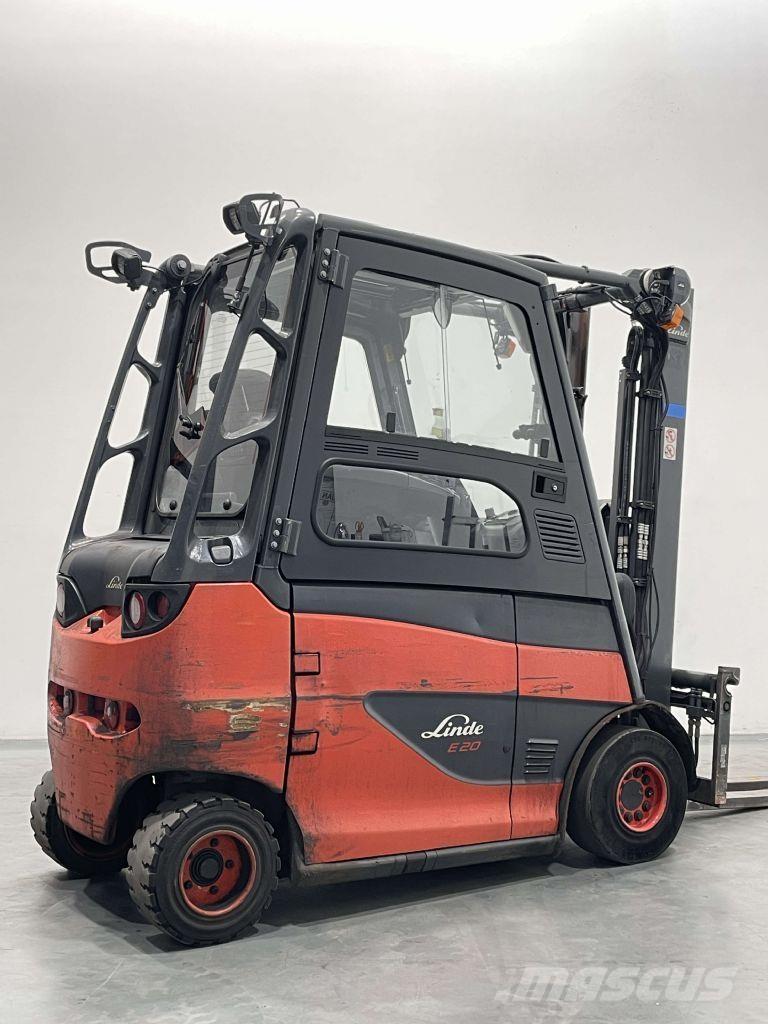 Linde E20-01/600-387 Elektrikli forkliftler