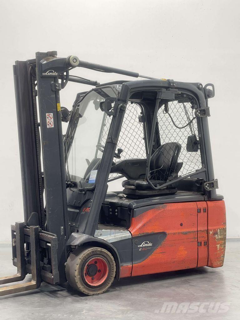 Linde E20L-02-386 Elektrikli forkliftler