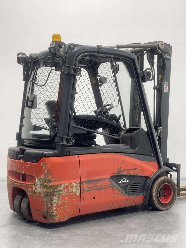 Linde E20L-02-386 Elektrikli forkliftler