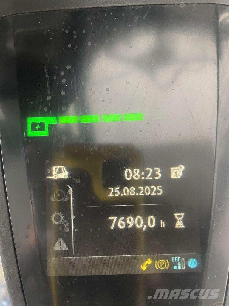 Linde E20L-02-386 Elektrikli forkliftler