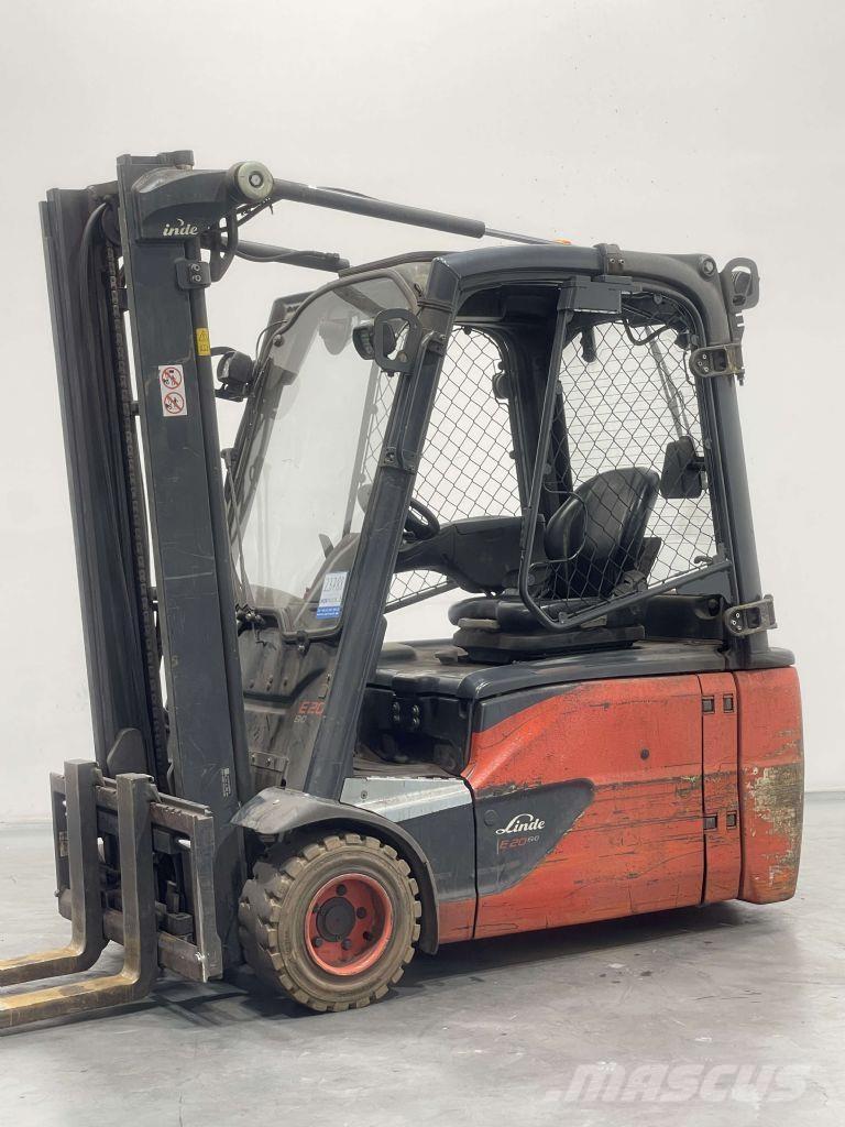 Linde E20L-02-386 Elektrikli forkliftler