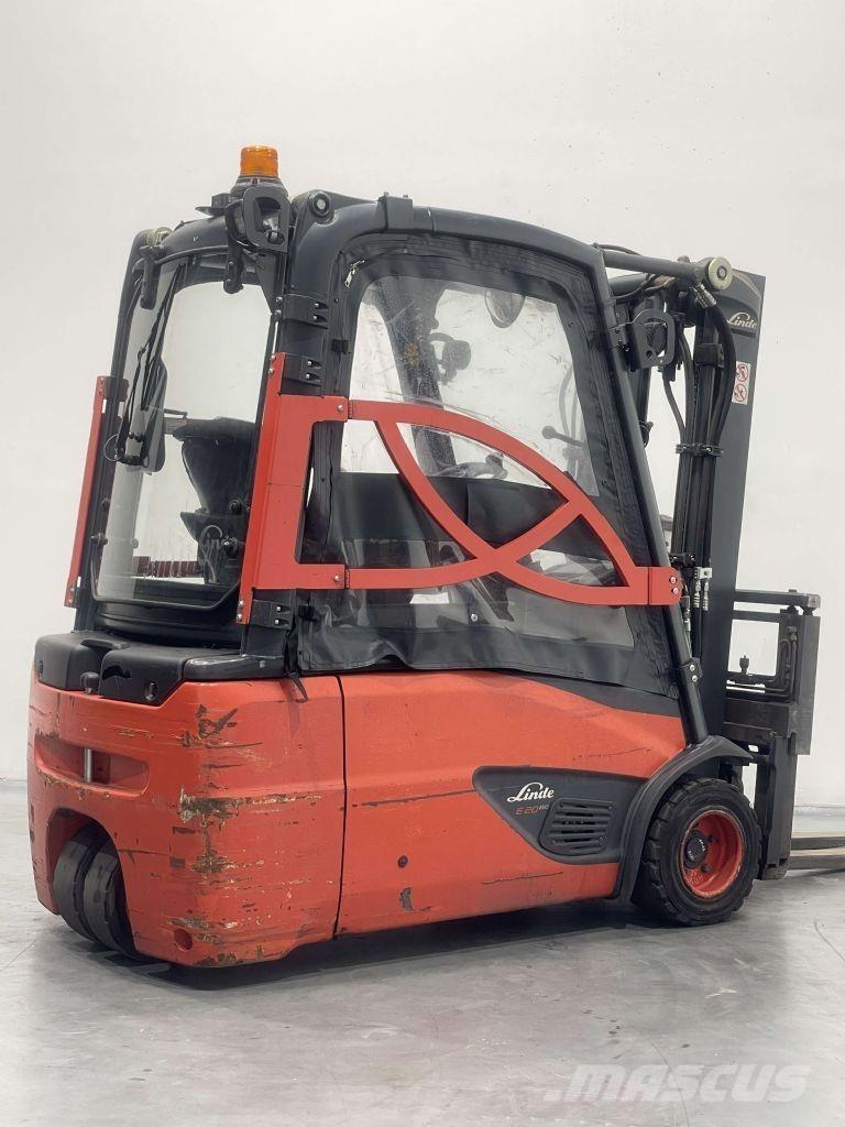 Linde E20L-02-386 Elektrikli forkliftler