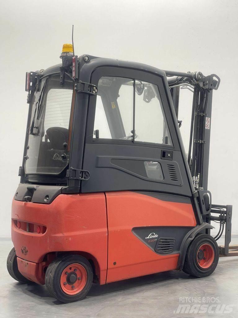 Linde E20PH-02-386 Elektrikli forkliftler