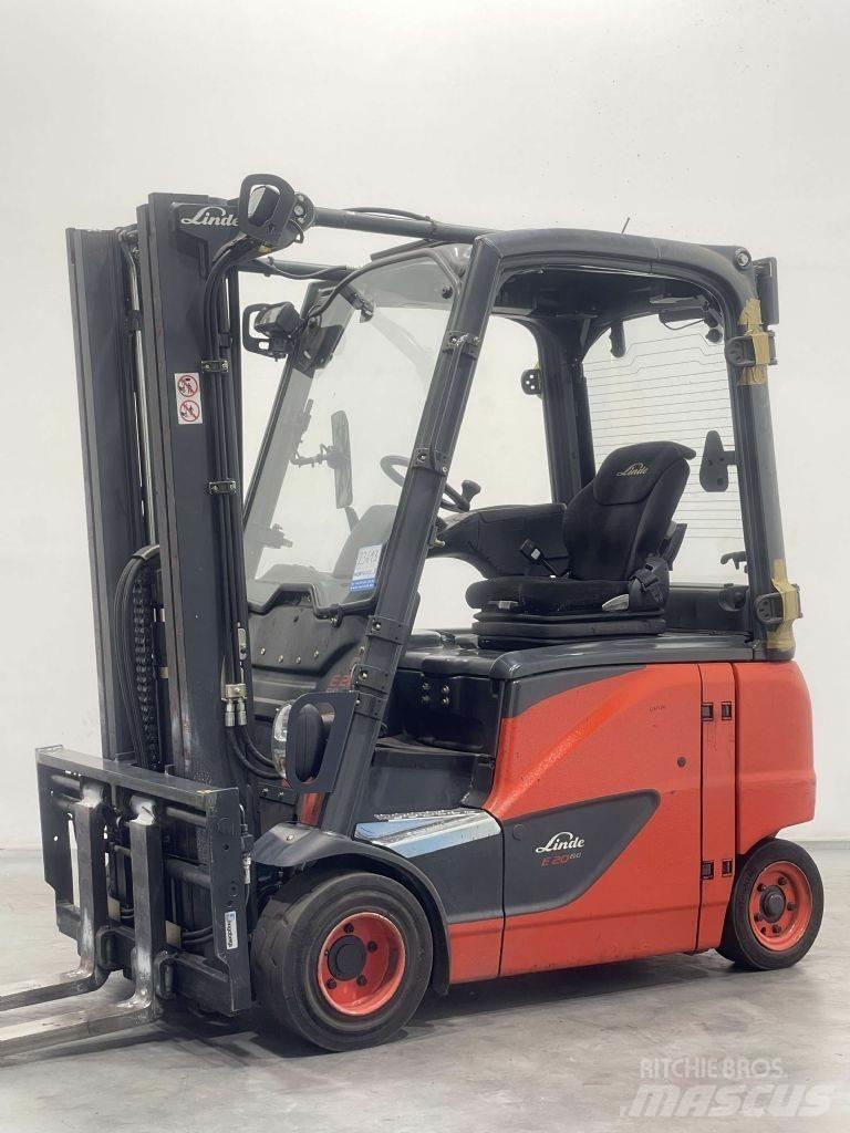 Linde E20PH-02-386 Elektrikli forkliftler