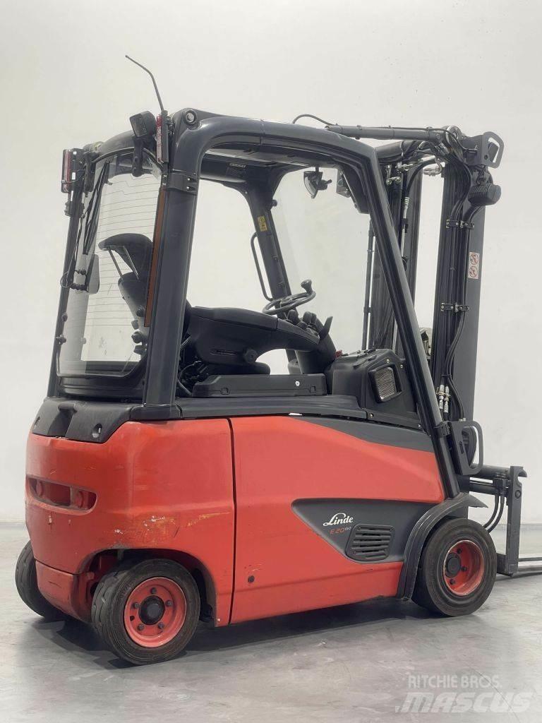 Linde E20PH-02-386 Elektrikli forkliftler