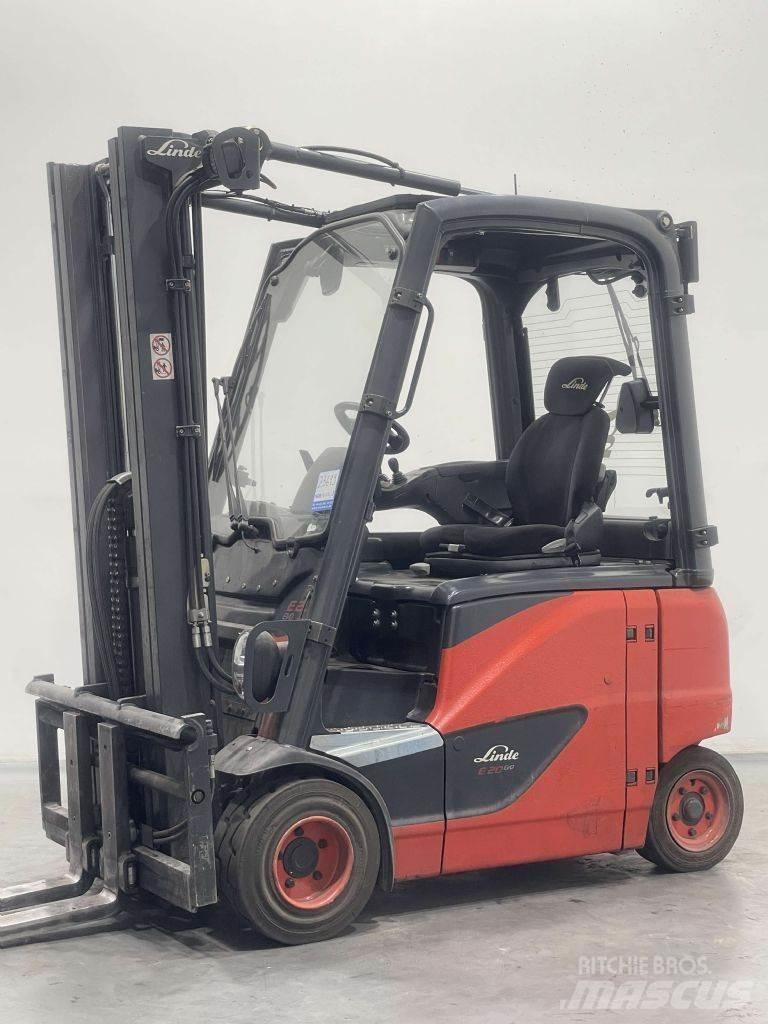 Linde E20PH-02-386 Elektrikli forkliftler