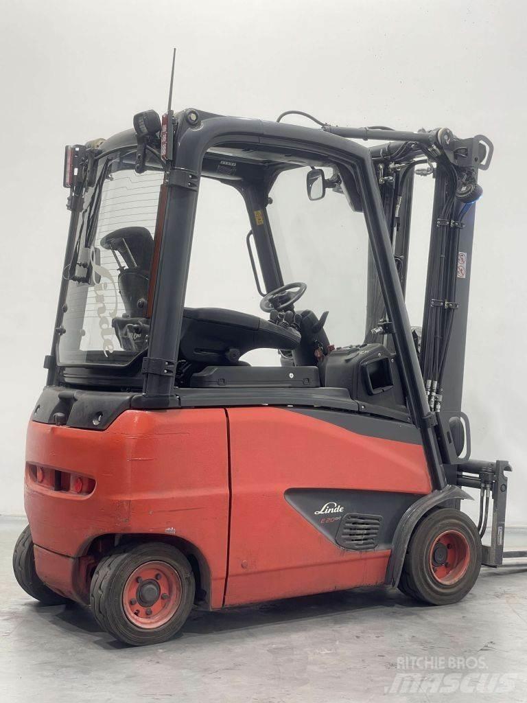 Linde E20PH-02-386 Elektrikli forkliftler