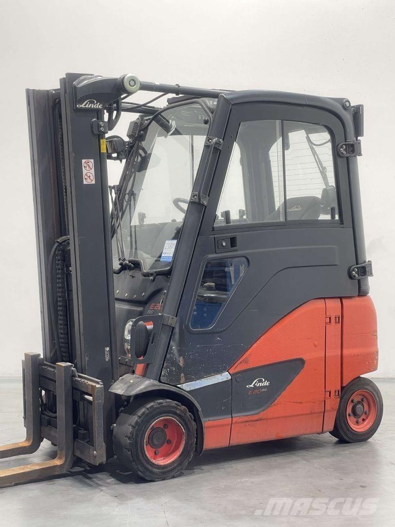 Linde E20PH-02-386 Elektrikli forkliftler