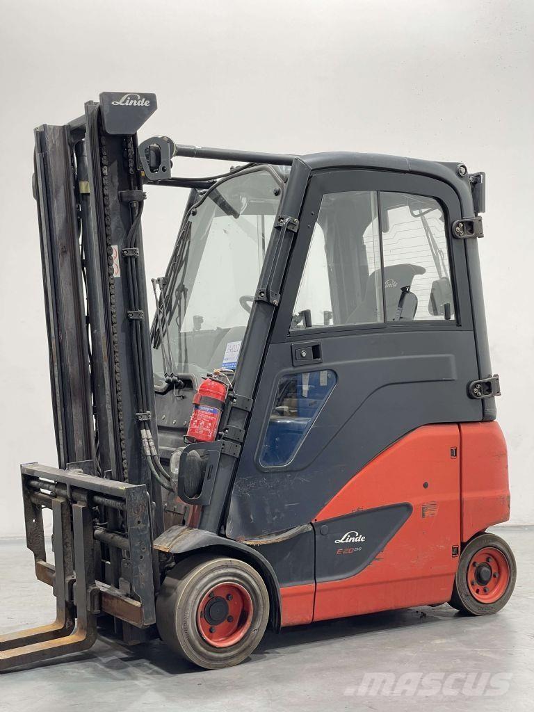Linde E20PH-02-386 Elektrikli forkliftler