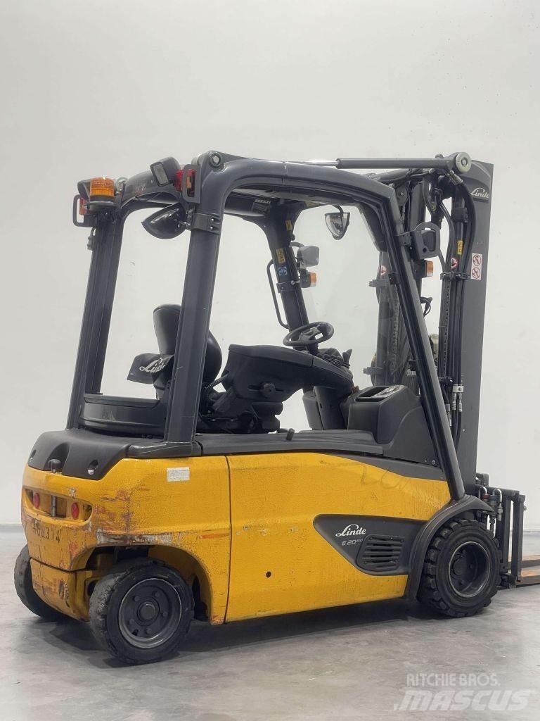 Linde E20PL-02-386 Elektrikli forkliftler