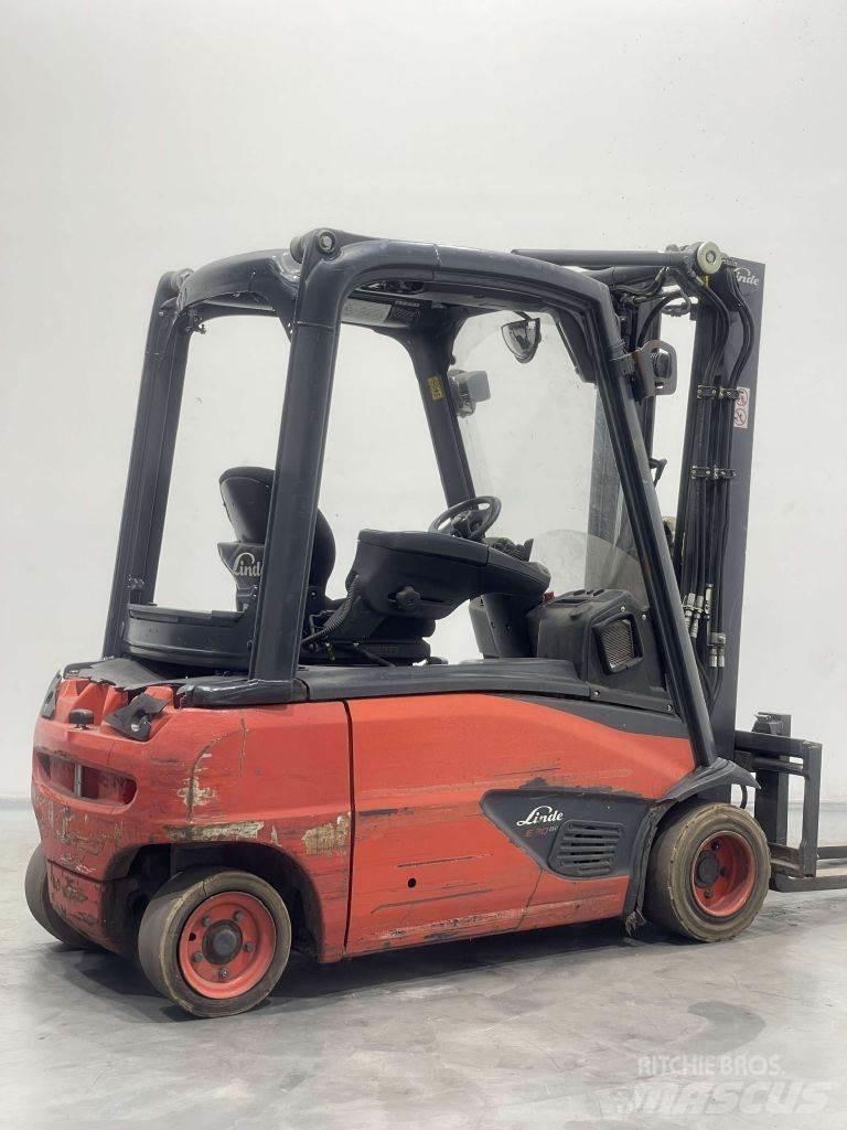 Linde E20PL-02-386 Elektrikli forkliftler