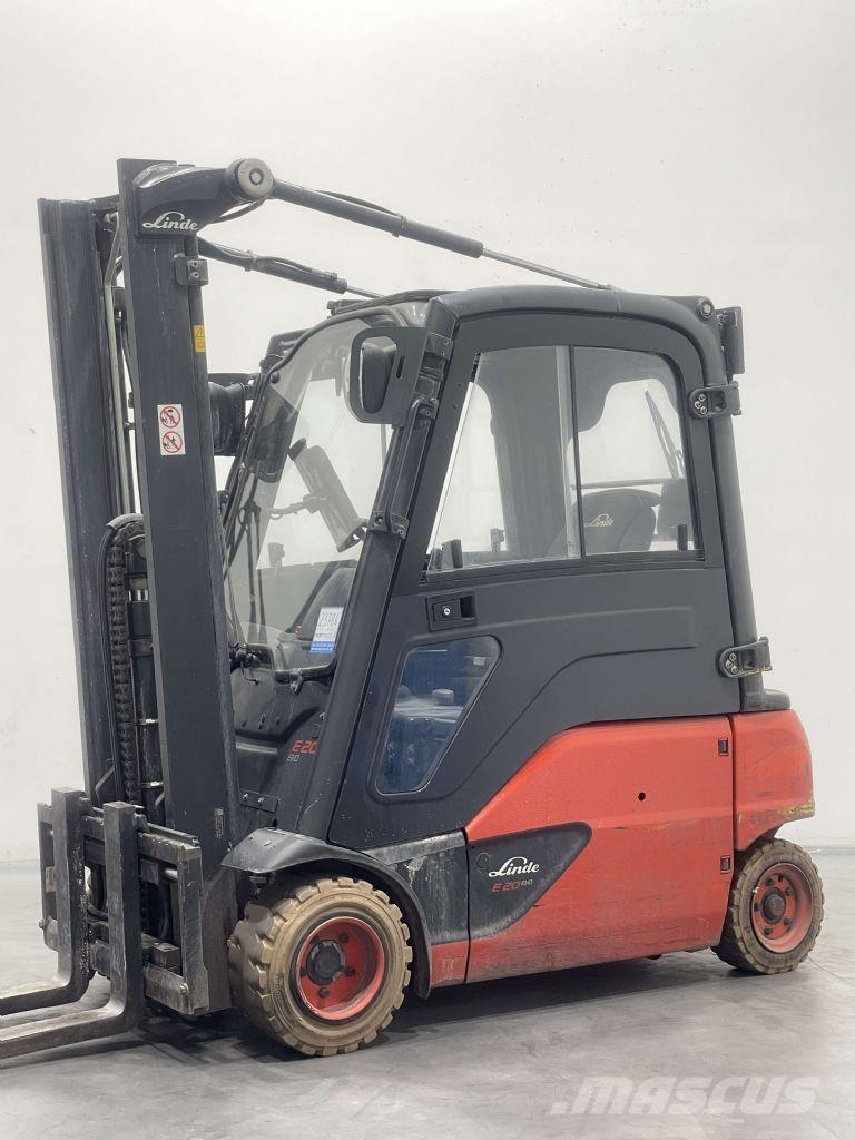 Linde E20PL-02-386 Elektrikli forkliftler