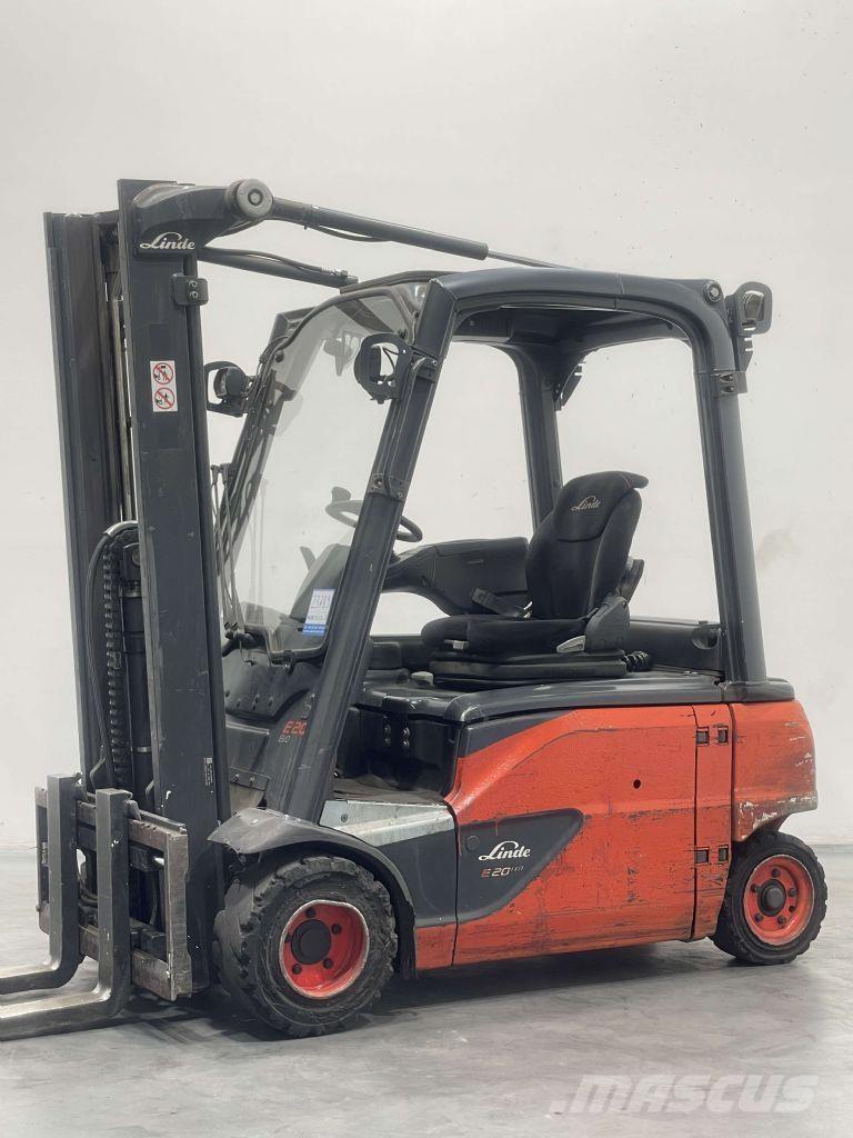 Linde E20PL-02-386 Elektrikli forkliftler