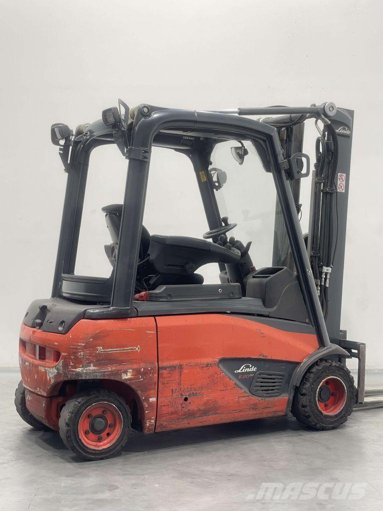 Linde E20PL-02-386 Elektrikli forkliftler