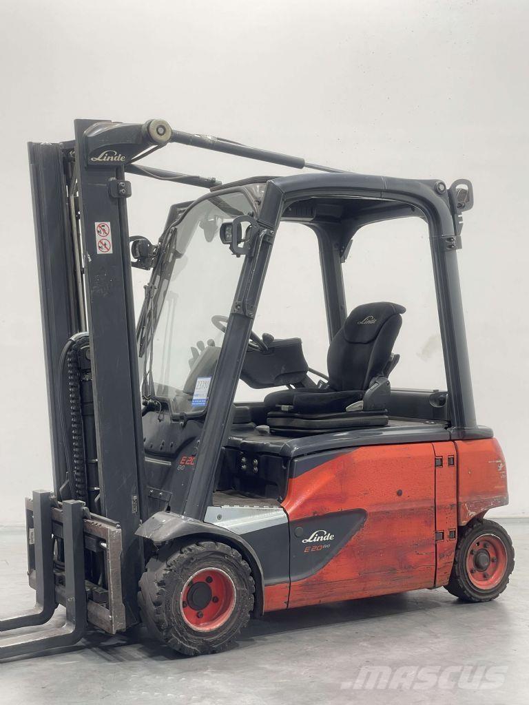 Linde E20PL-02-386 Elektrikli forkliftler