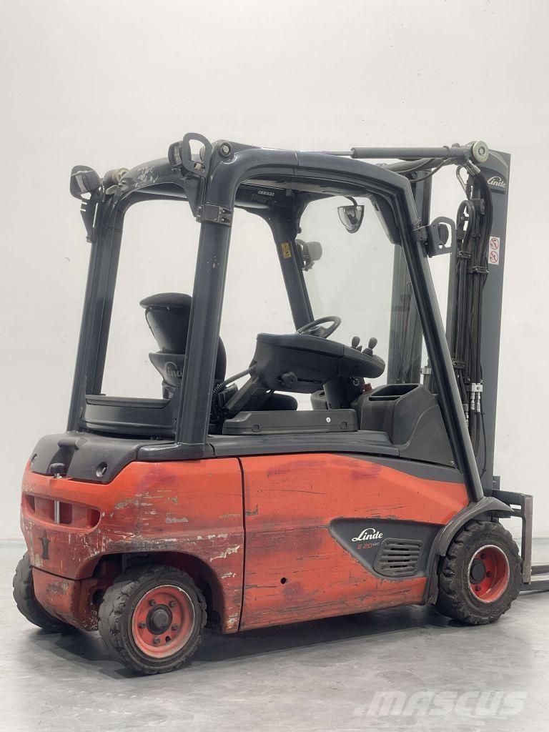 Linde E20PL-02-386 Elektrikli forkliftler
