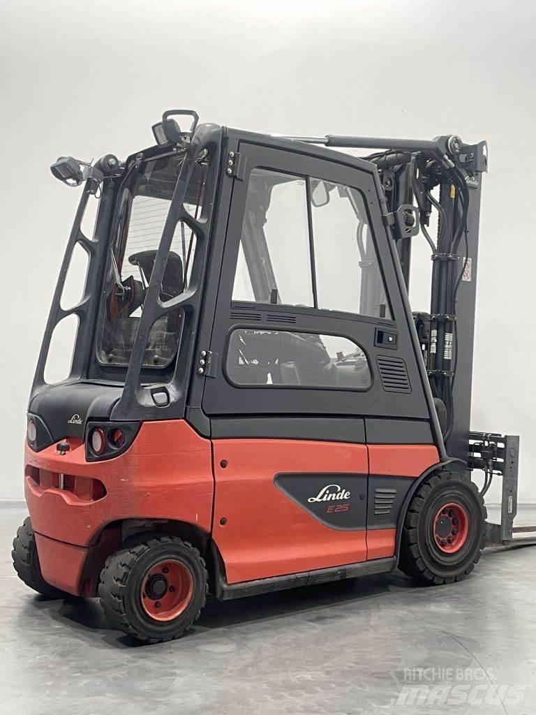 Linde E25-01-387 Elektrikli forkliftler