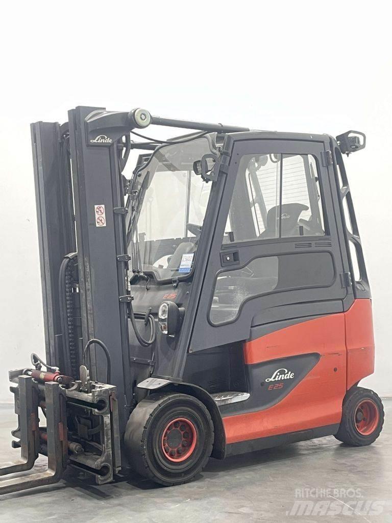 Linde E25H-01/600-387 Elektrikli forkliftler