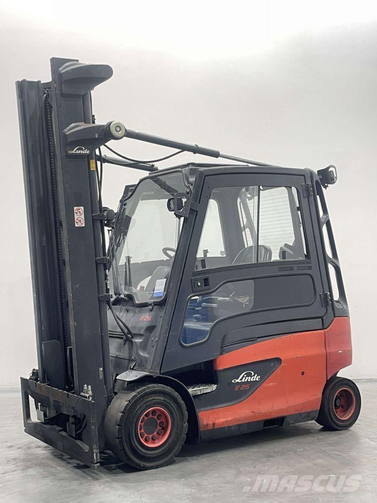 Linde E25L-01-387 Elektrikli forkliftler