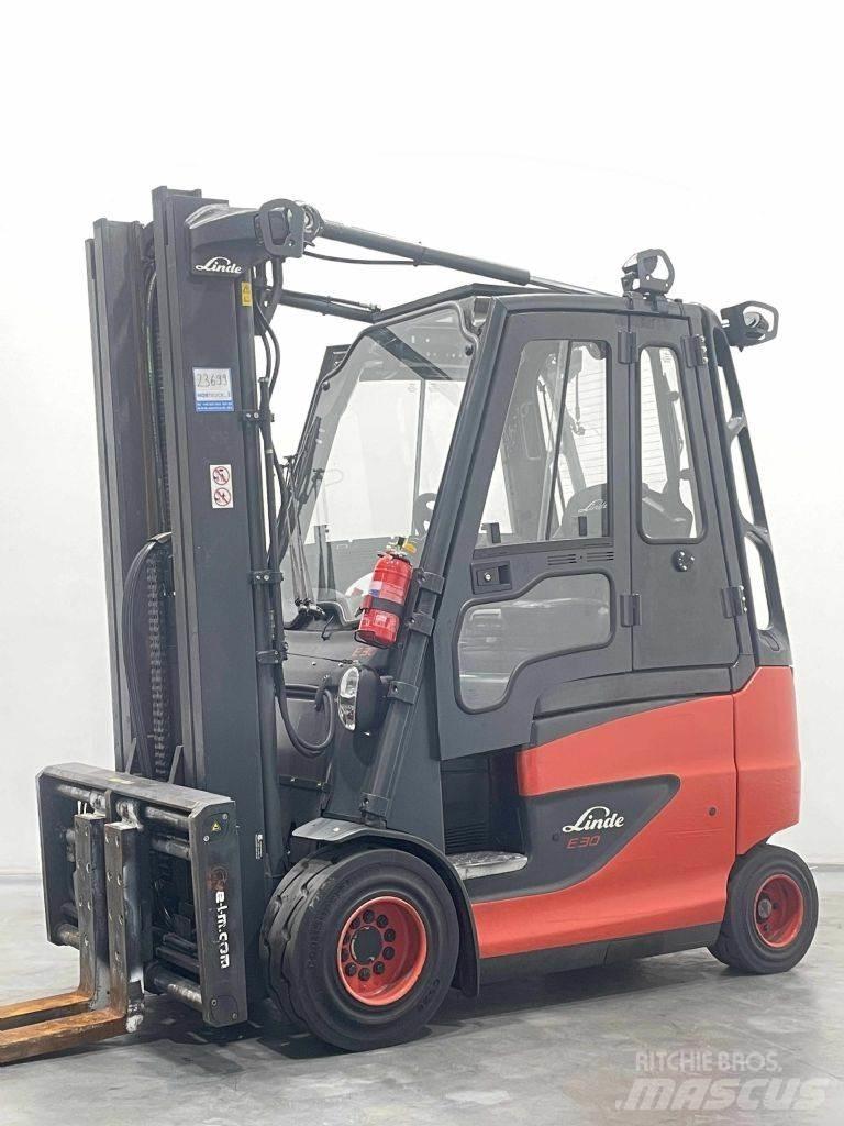 Linde E30H-01/600-387 Elektrikli forkliftler
