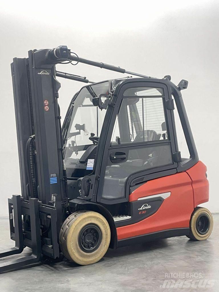 Linde E30L-01-1252 Elektrikli forkliftler