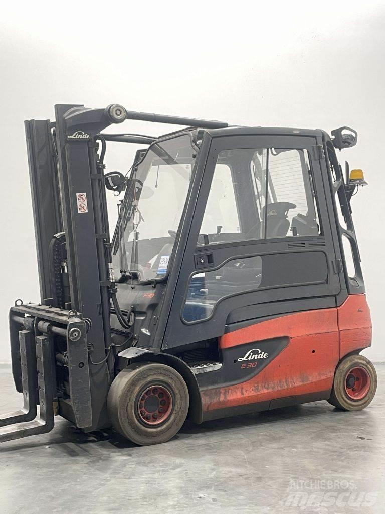 Linde E30L-01-387 Elektrikli forkliftler