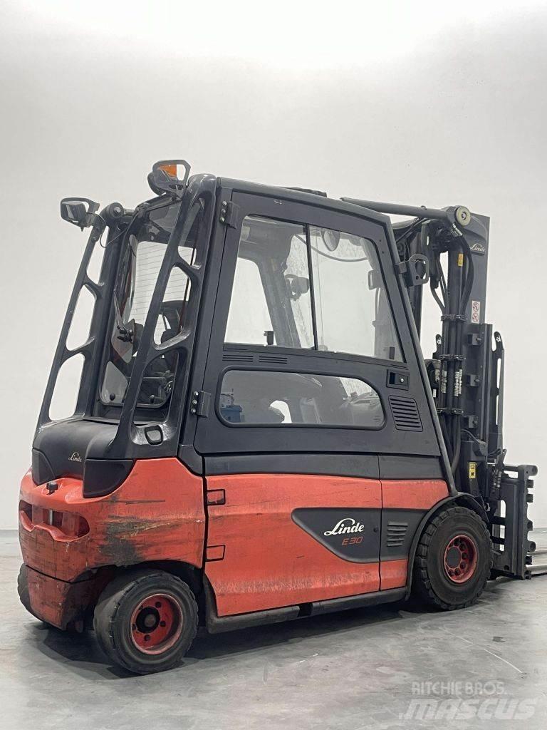 Linde E30L-01-387 Elektrikli forkliftler