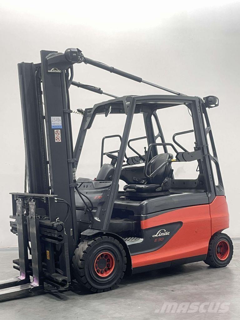 Linde E30L-01-387 Elektrikli forkliftler