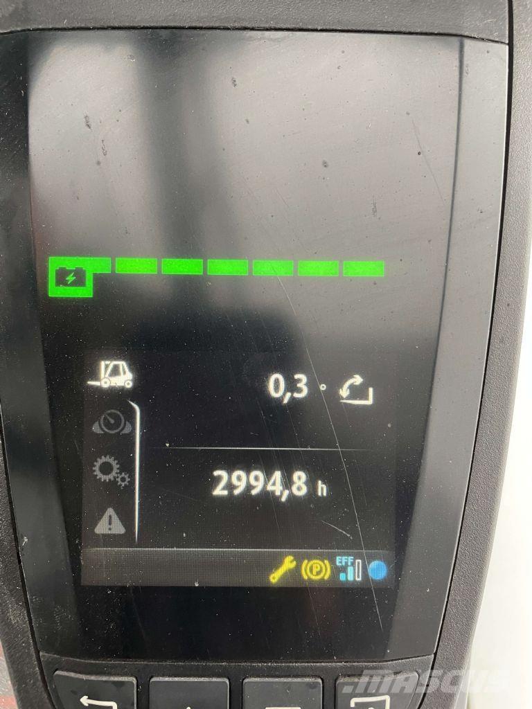 Linde E30L-01-387 Elektrikli forkliftler