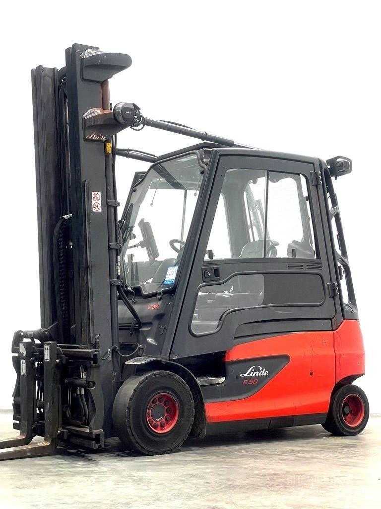 Linde E30L-387 Elektrikli forkliftler